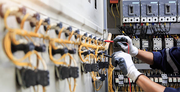 Professional Electrician technician working in Derby, CT